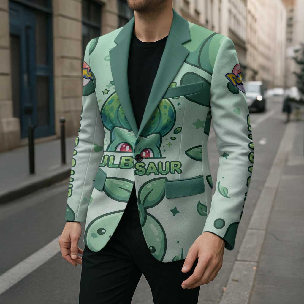 Bulbasaur Blazer Playful Leafy Sprout Art