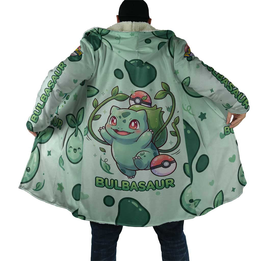 Bulbasaur Cloak Playful Leafy Sprout Art