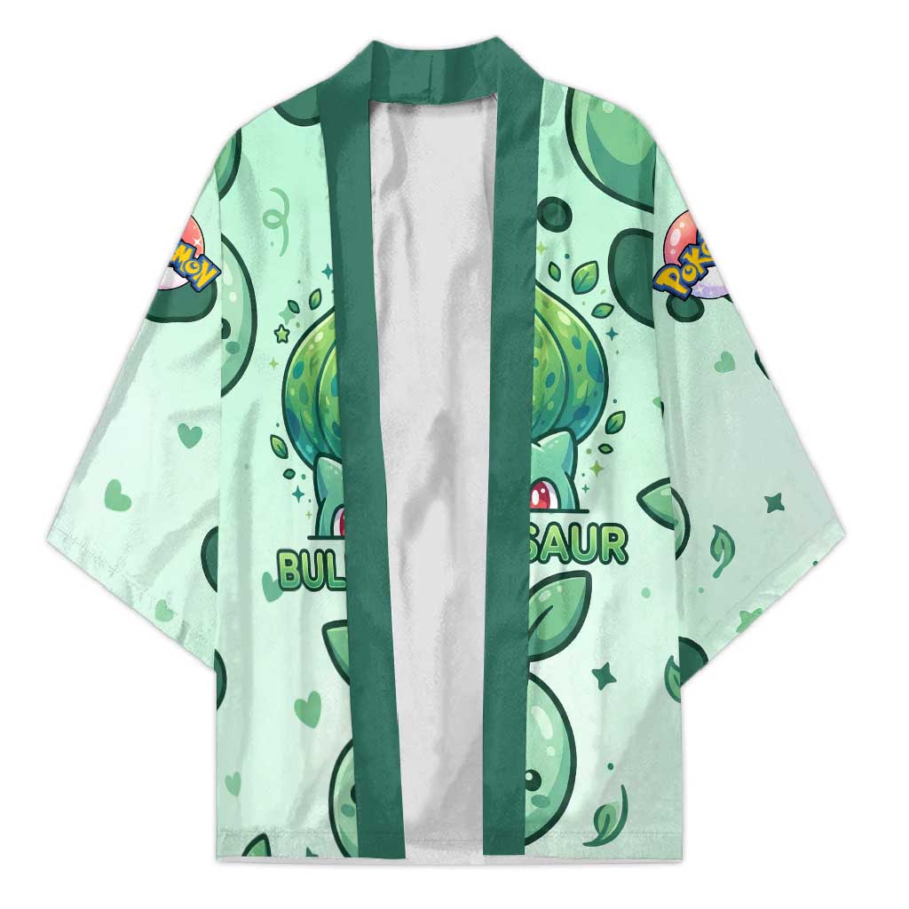 Bulbasaur Kimono Playful Leafy Sprout Art