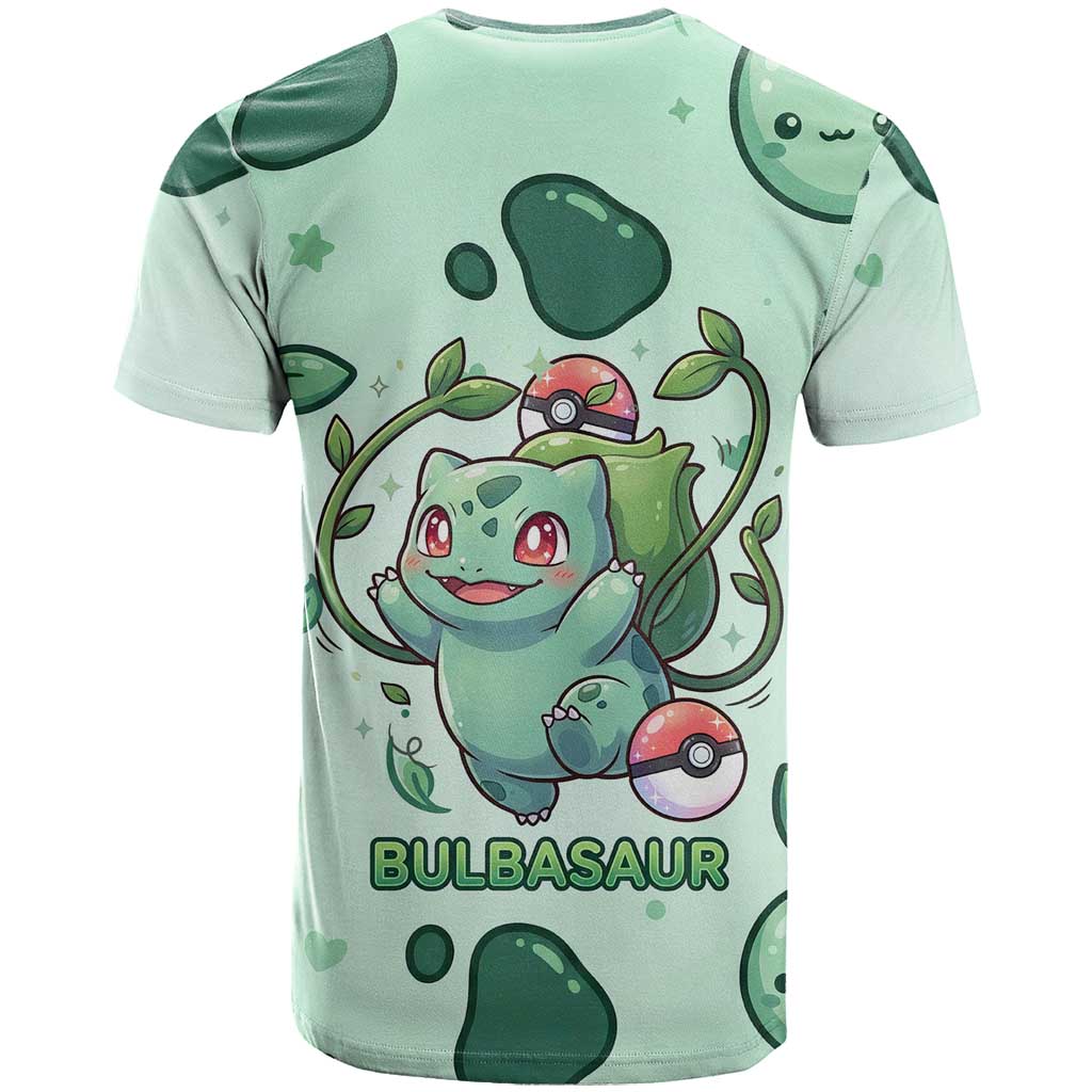 Bulbasaur T Shirt Playful Leafy Sprout Art