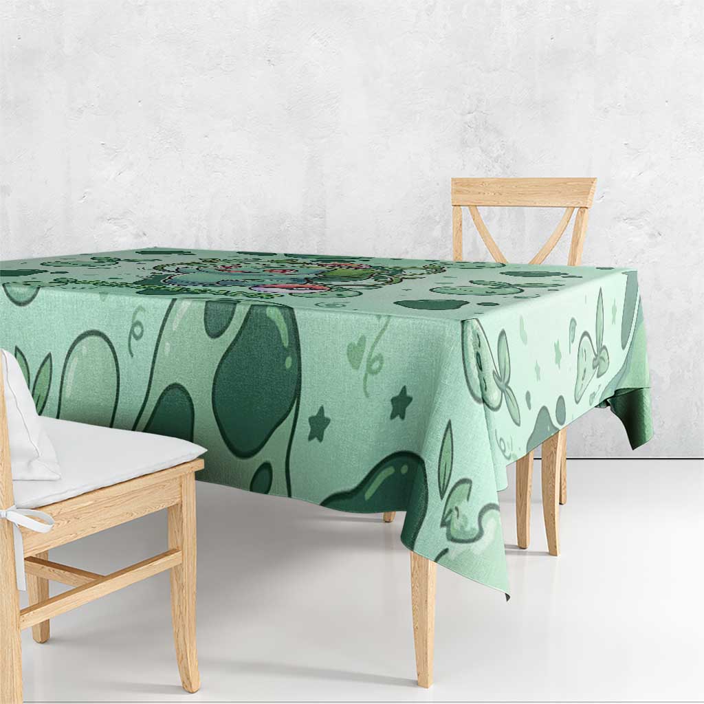 Bulbasaur Tablecloth Playful Leafy Sprout Art