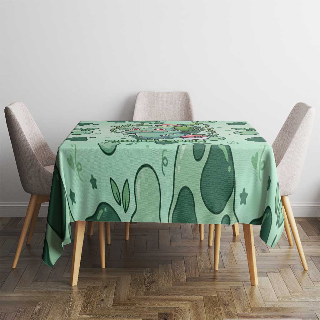 Bulbasaur Tablecloth Playful Leafy Sprout Art