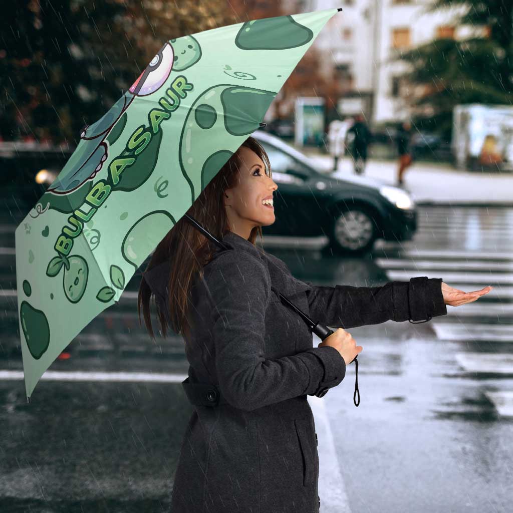 Bulbasaur Umbrella Playful Leafy Sprout Art