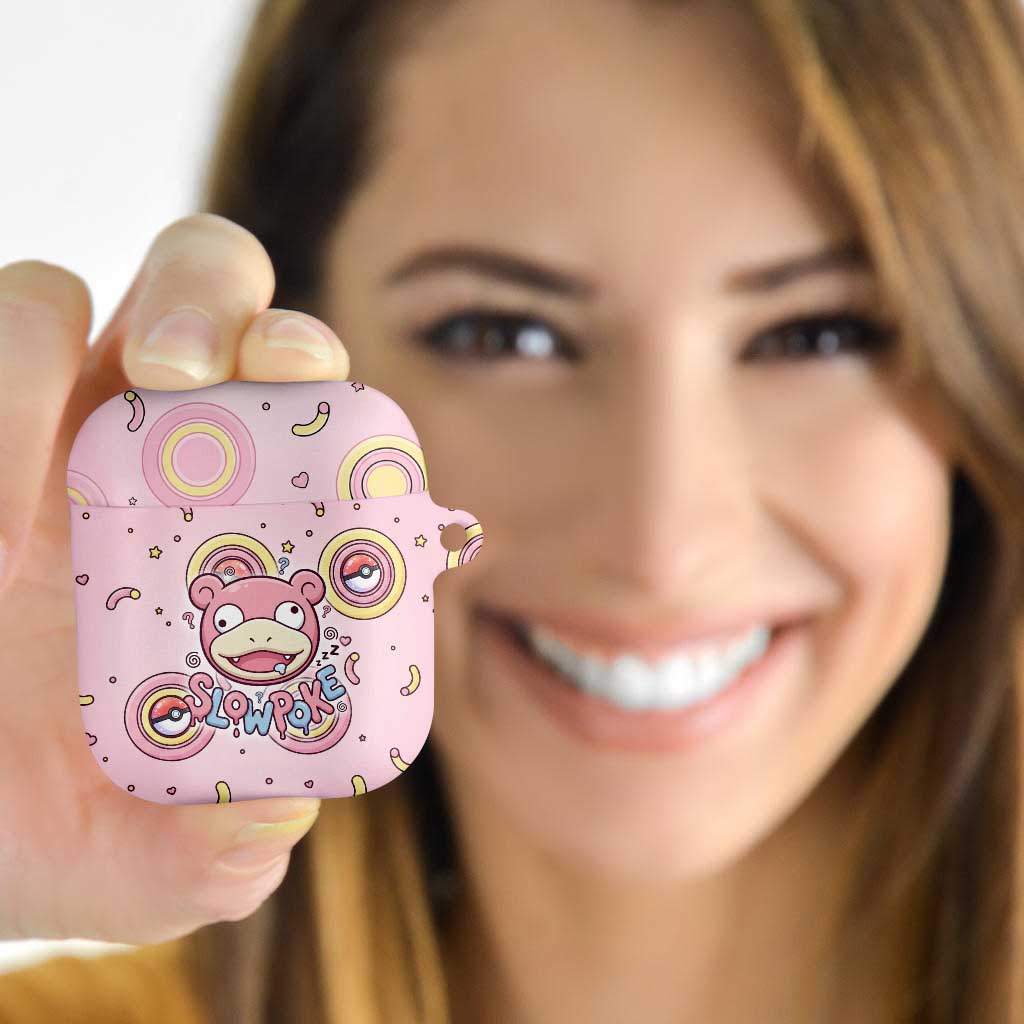 Slowpoke AirPods Case Sleepy Bubblegum Daydream Art