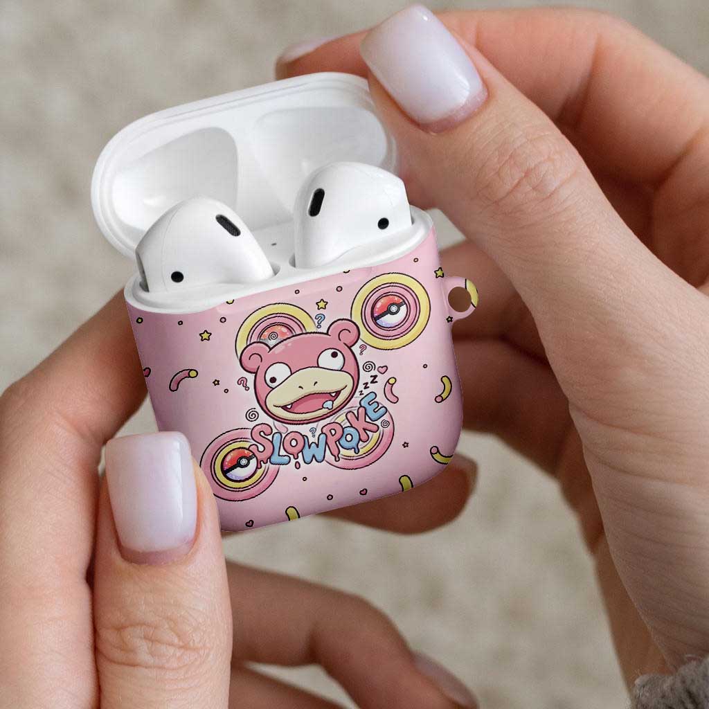 Slowpoke AirPods Case Sleepy Bubblegum Daydream Art