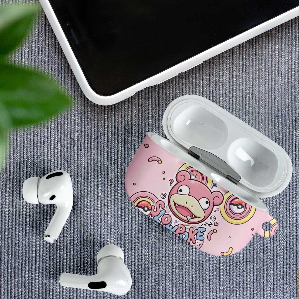 Slowpoke AirPods Case Sleepy Bubblegum Daydream Art