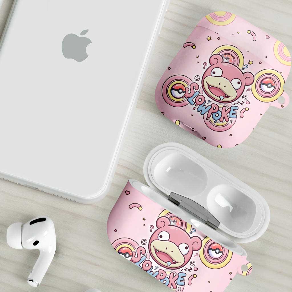 Slowpoke AirPods Case Sleepy Bubblegum Daydream Art