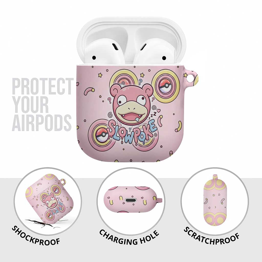 Slowpoke AirPods Case Sleepy Bubblegum Daydream Art