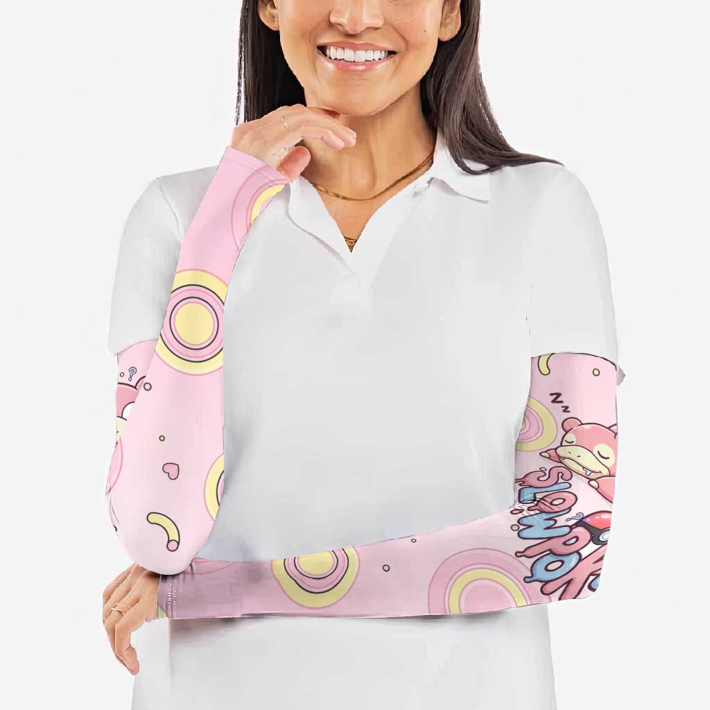 Slowpoke Arm Sleeves Sleepy Bubblegum Daydream Art