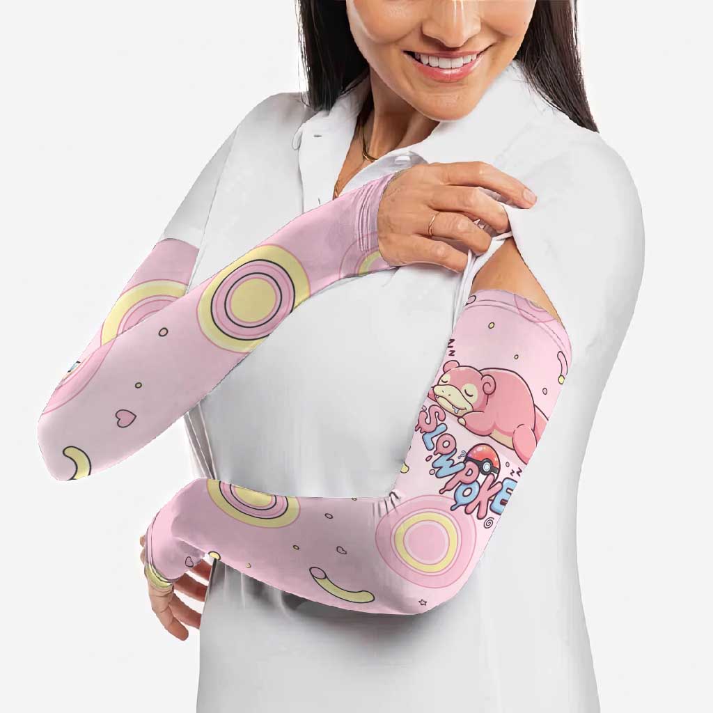 Slowpoke Arm Sleeves Sleepy Bubblegum Daydream Art