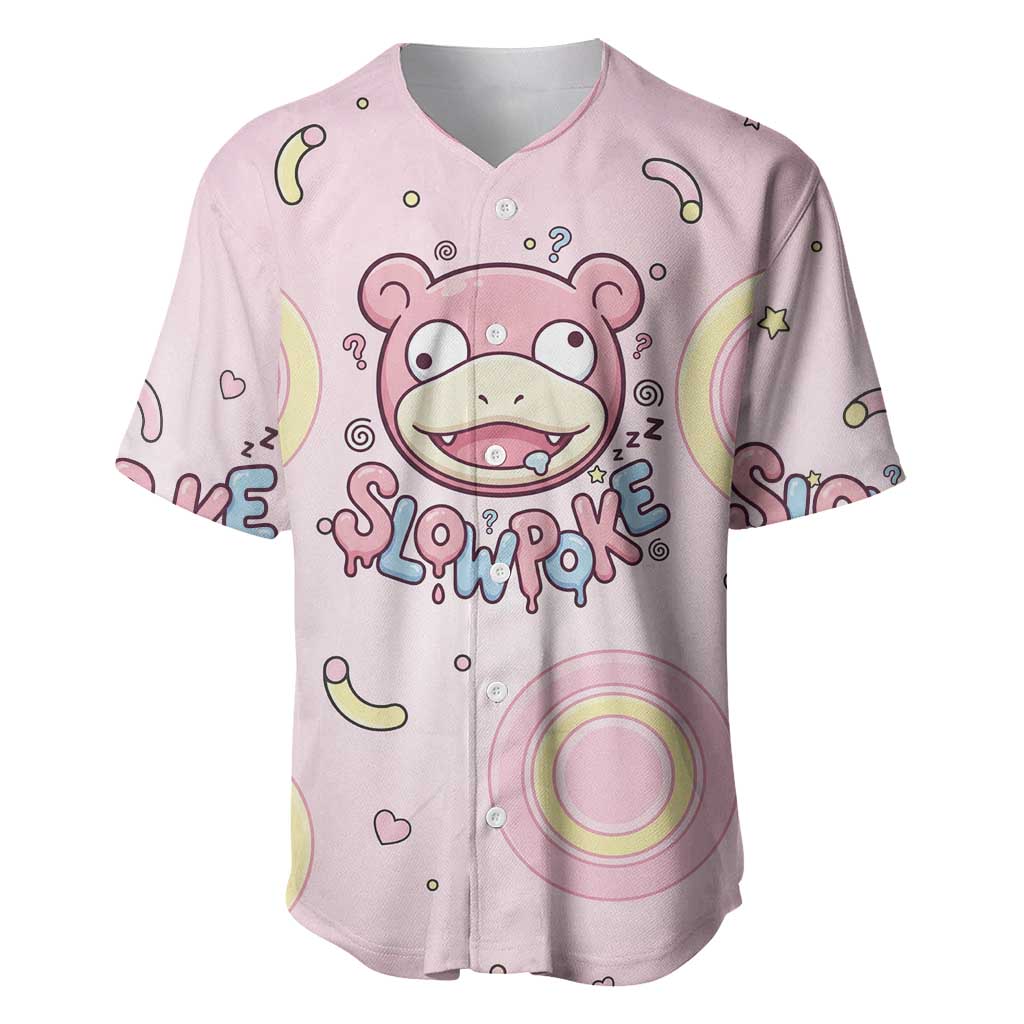 Slowpoke Baseball Jersey Sleepy Bubblegum Daydream Art