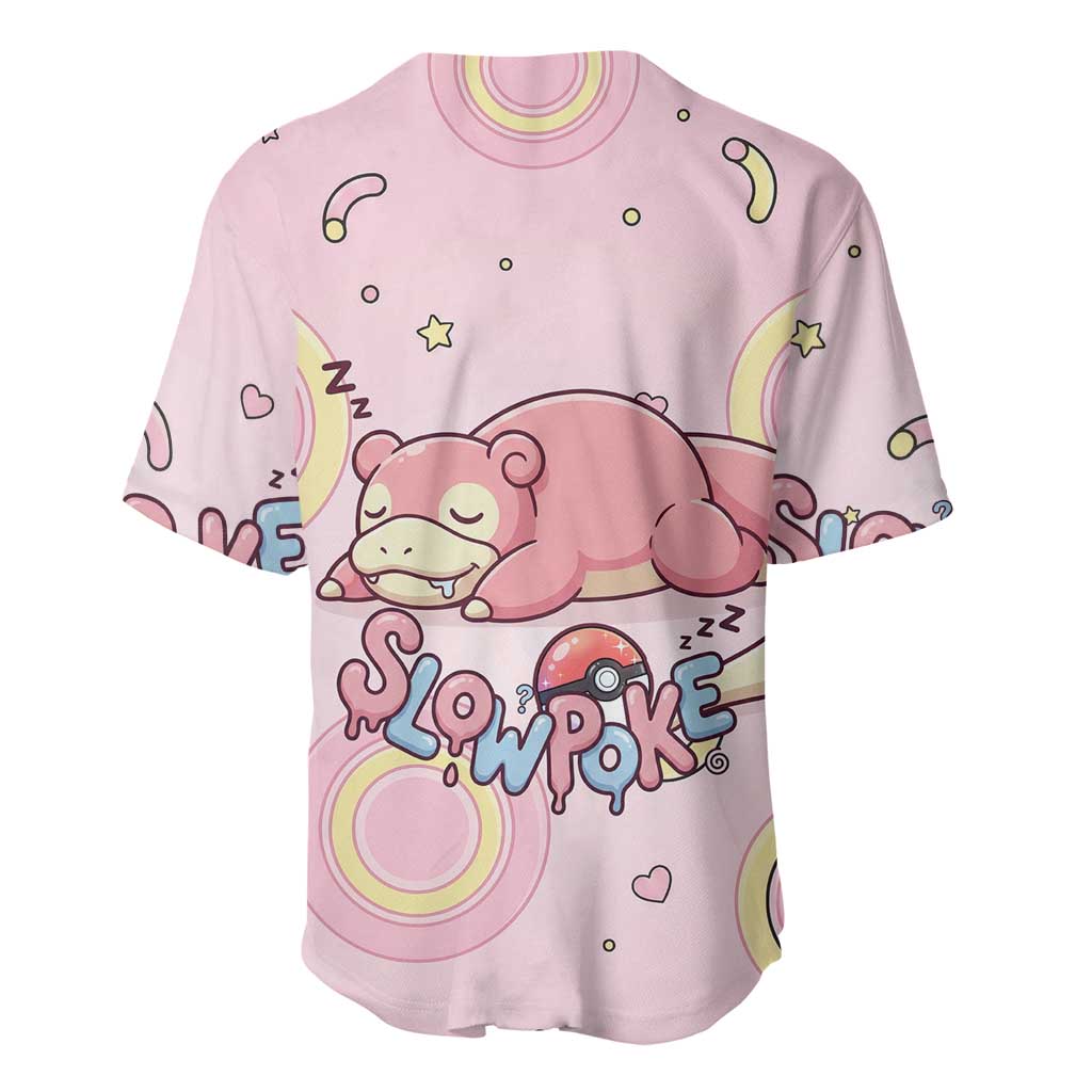 Slowpoke Baseball Jersey Sleepy Bubblegum Daydream Art