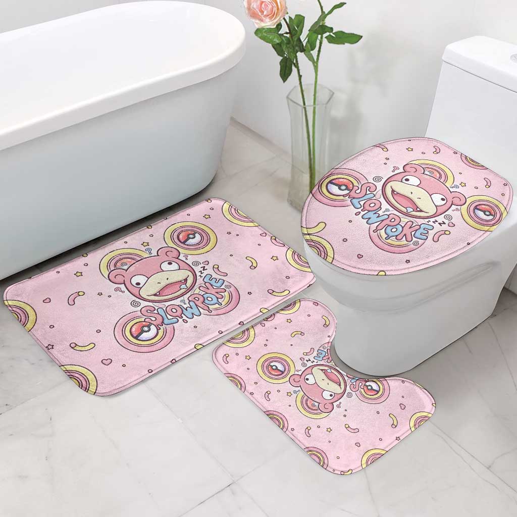 Slowpoke Bathroom Set Sleepy Bubblegum Daydream Art