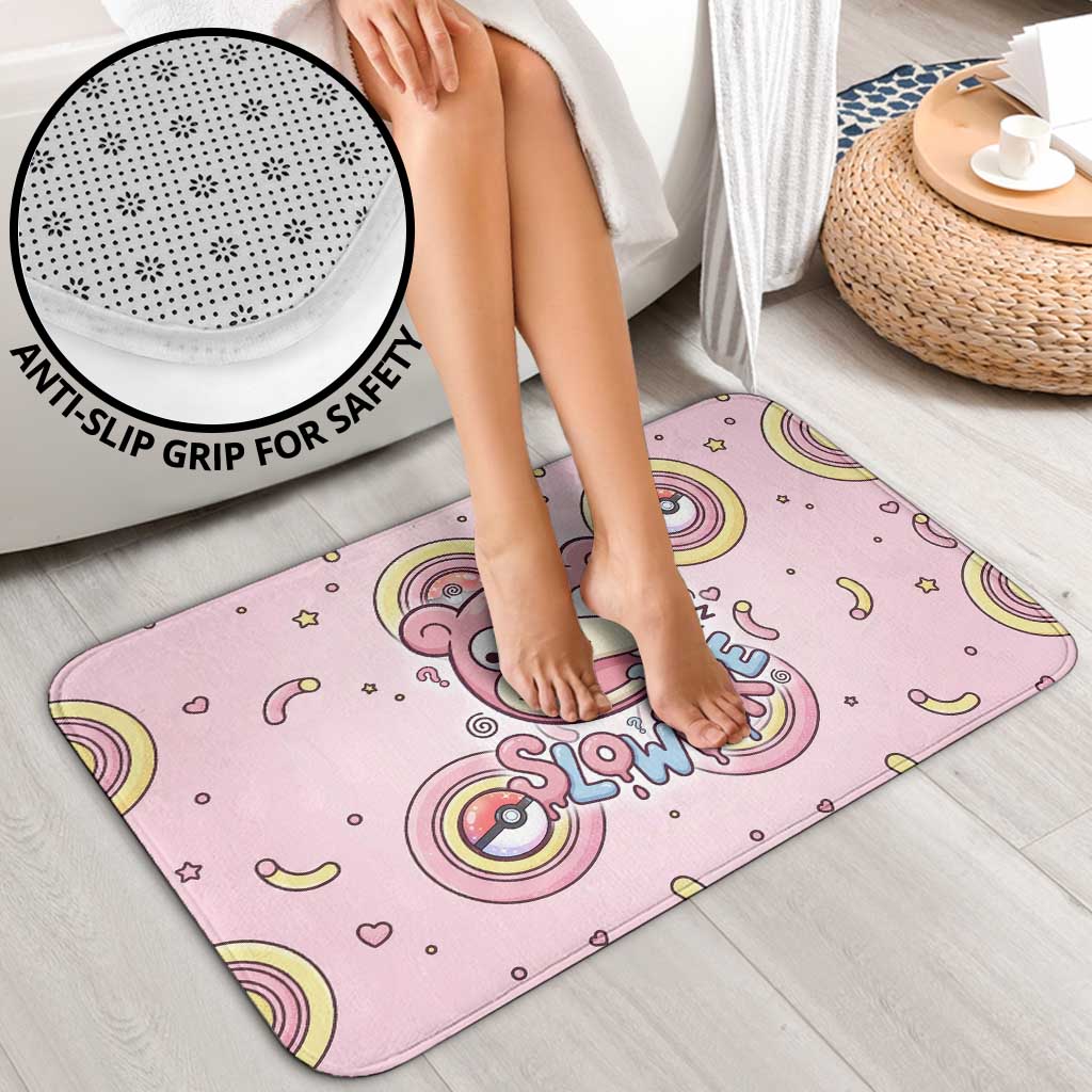 Slowpoke Bathroom Set Sleepy Bubblegum Daydream Art