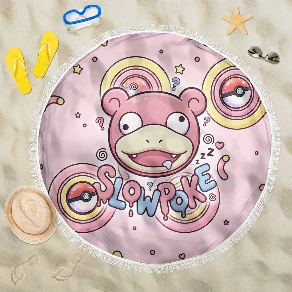 Slowpoke Beach Blanket Sleepy Bubblegum Daydream Art