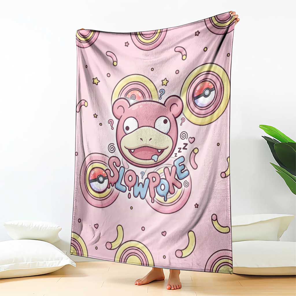 Slowpoke Blanket Sleepy Bubblegum Daydream Art