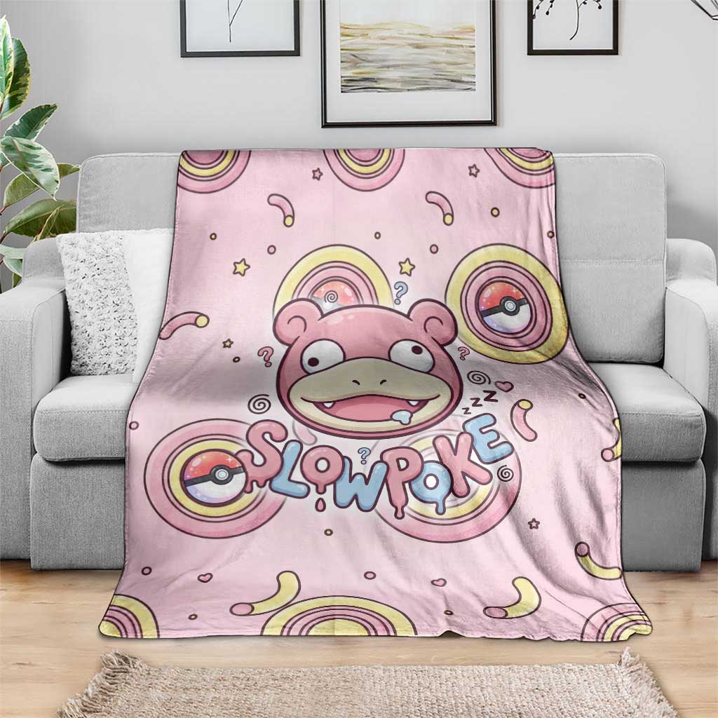 Slowpoke Blanket Sleepy Bubblegum Daydream Art