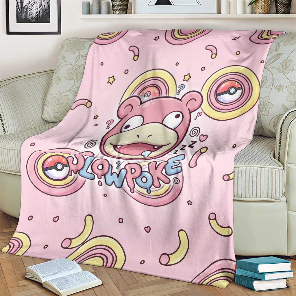 Slowpoke Blanket Sleepy Bubblegum Daydream Art
