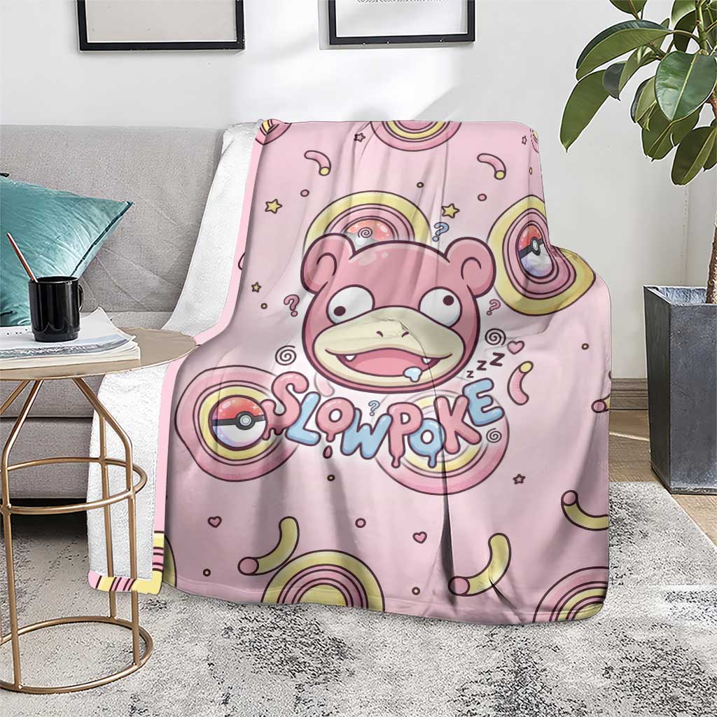Slowpoke Blanket Sleepy Bubblegum Daydream Art