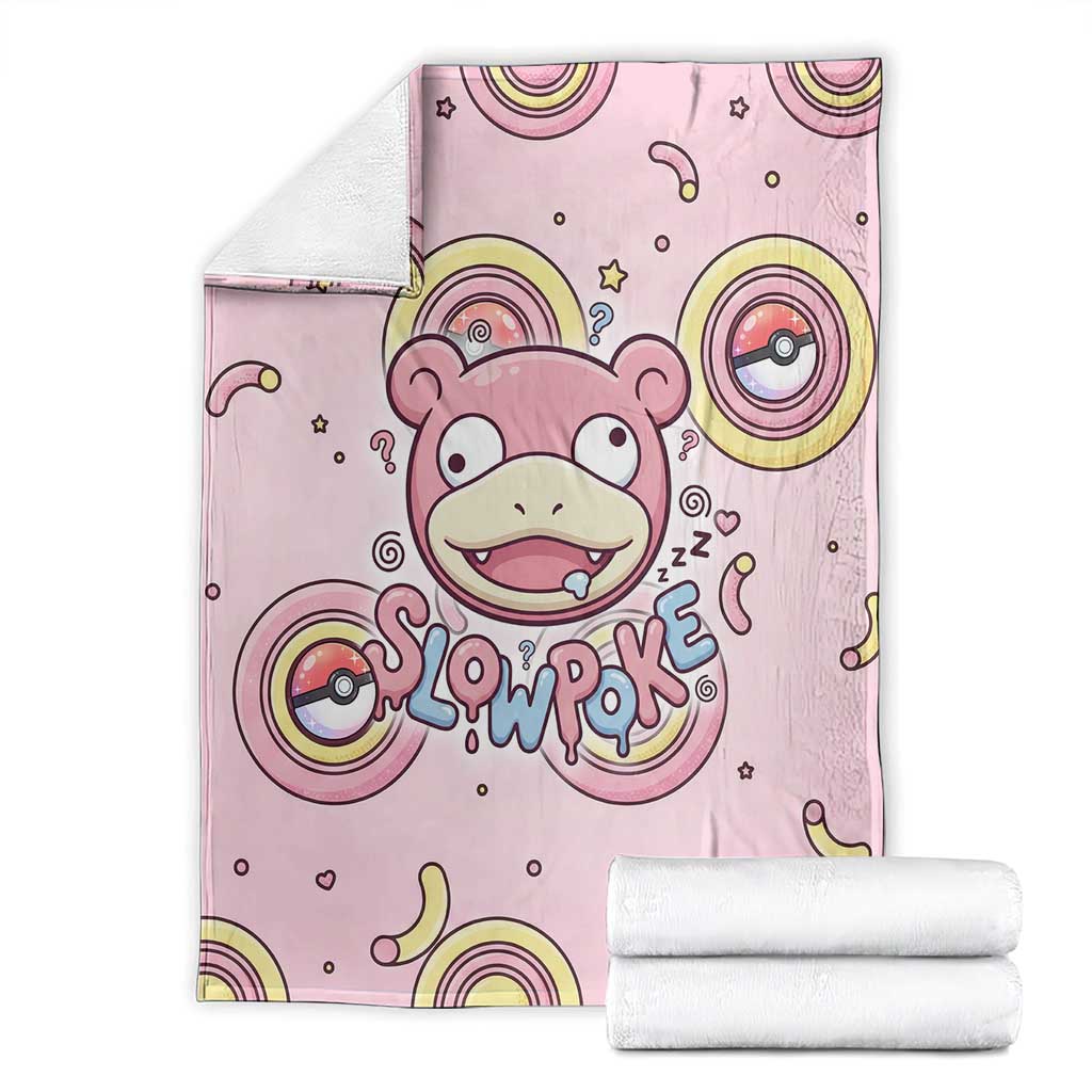 Slowpoke Blanket Sleepy Bubblegum Daydream Art