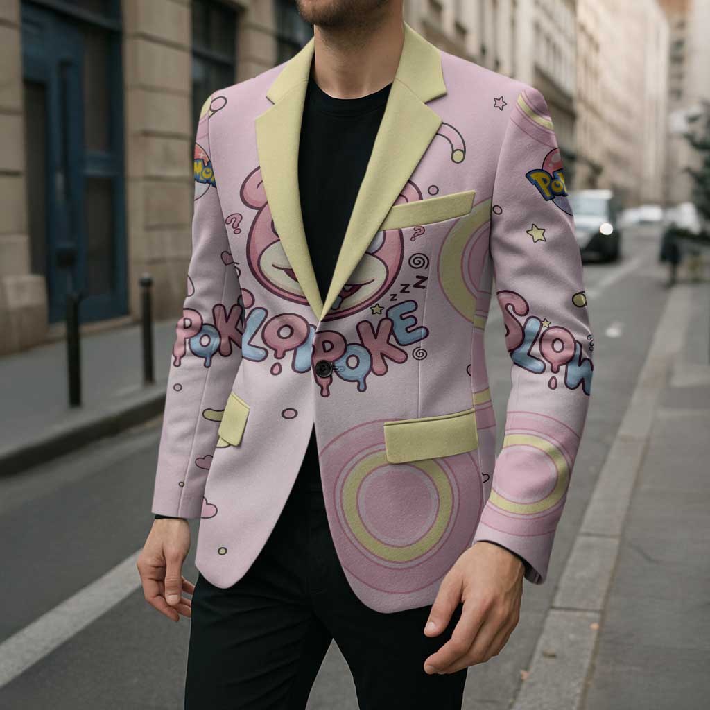 Slowpoke Blazer Sleepy Bubblegum Daydream Art