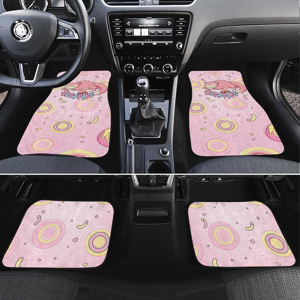 Slowpoke Car Mats Sleepy Bubblegum Daydream Art