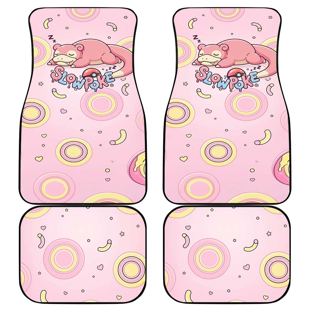 Slowpoke Car Mats Sleepy Bubblegum Daydream Art