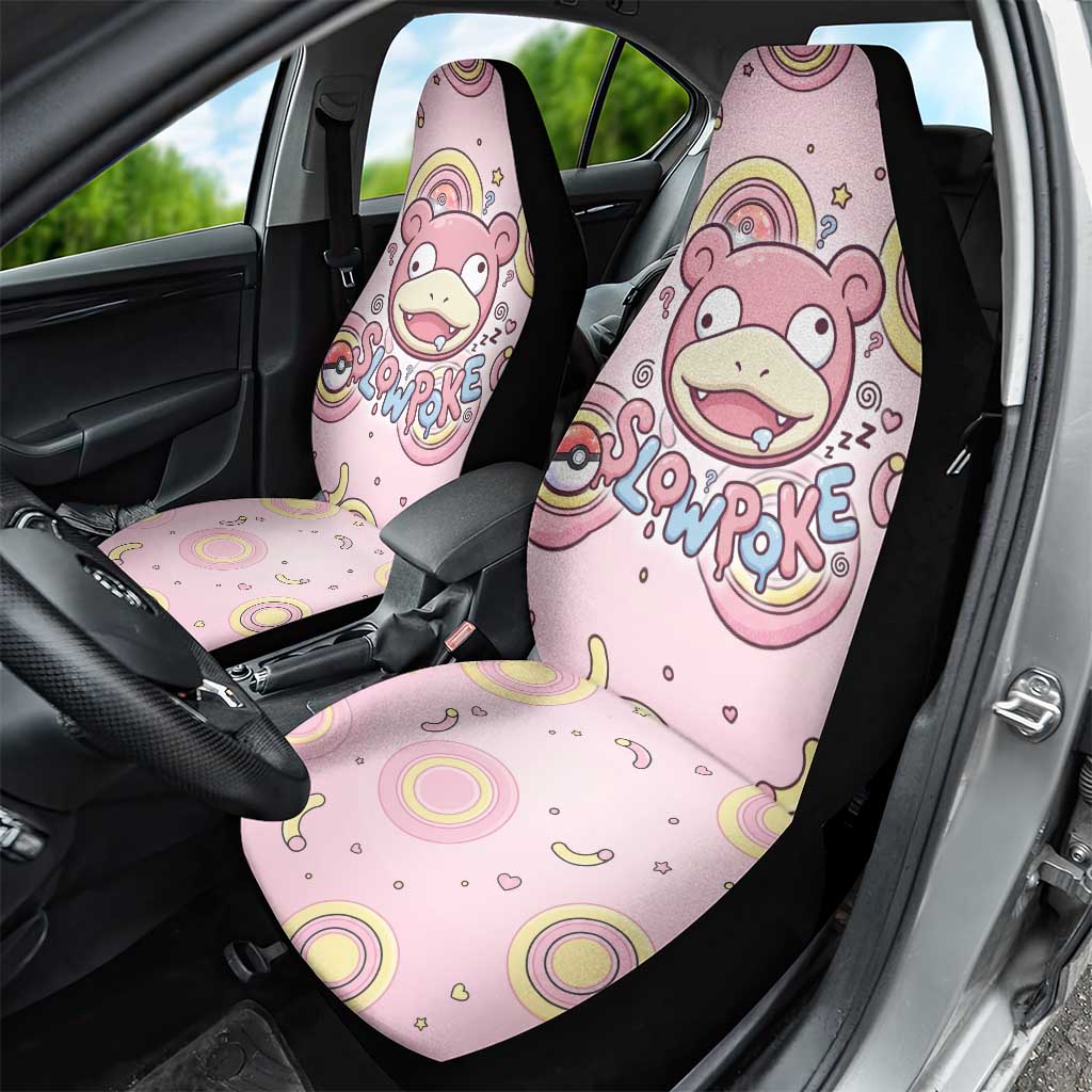 Slowpoke Car Seat Cover Sleepy Bubblegum Daydream Art