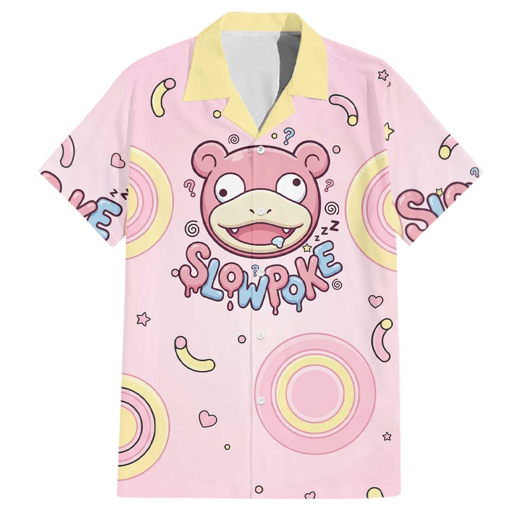 Slowpoke Family Matching Puletasi and Hawaiian Shirt Sleepy Bubblegum Daydream Art