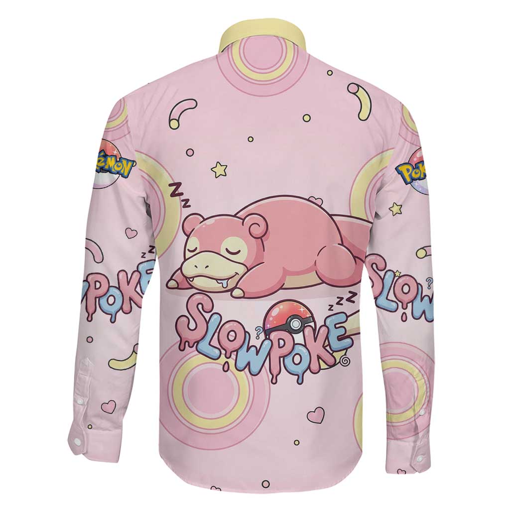 Slowpoke Family Matching Tank Maxi Dress and Hawaiian Shirt Sleepy Bubblegum Daydream Art