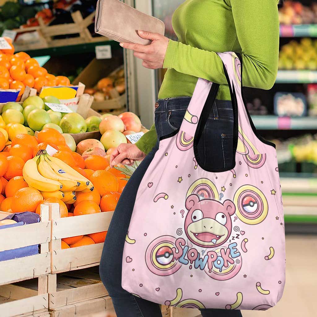 Slowpoke Grocery Bag Sleepy Bubblegum Daydream Art