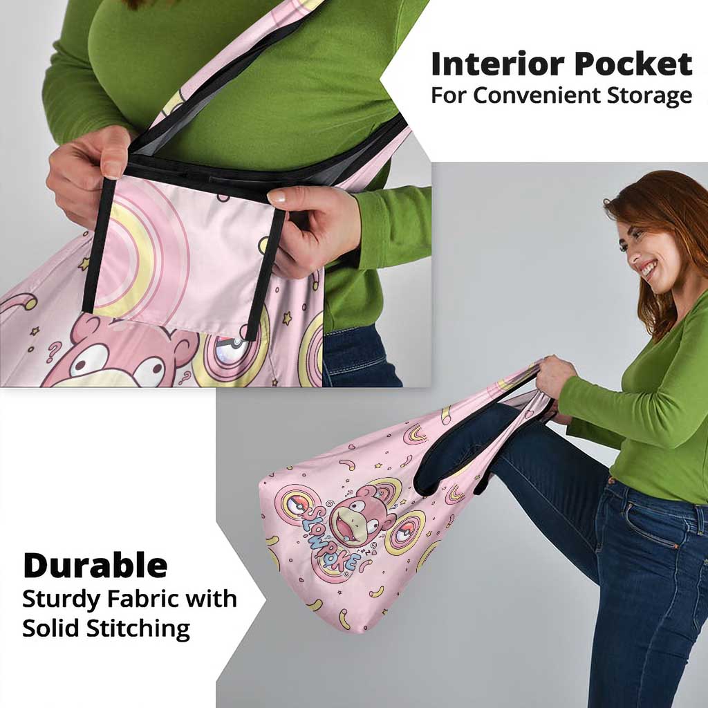 Slowpoke Grocery Bag Sleepy Bubblegum Daydream Art