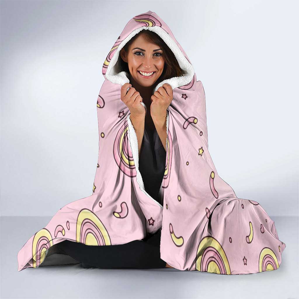 Slowpoke Hooded Blanket Sleepy Bubblegum Daydream Art