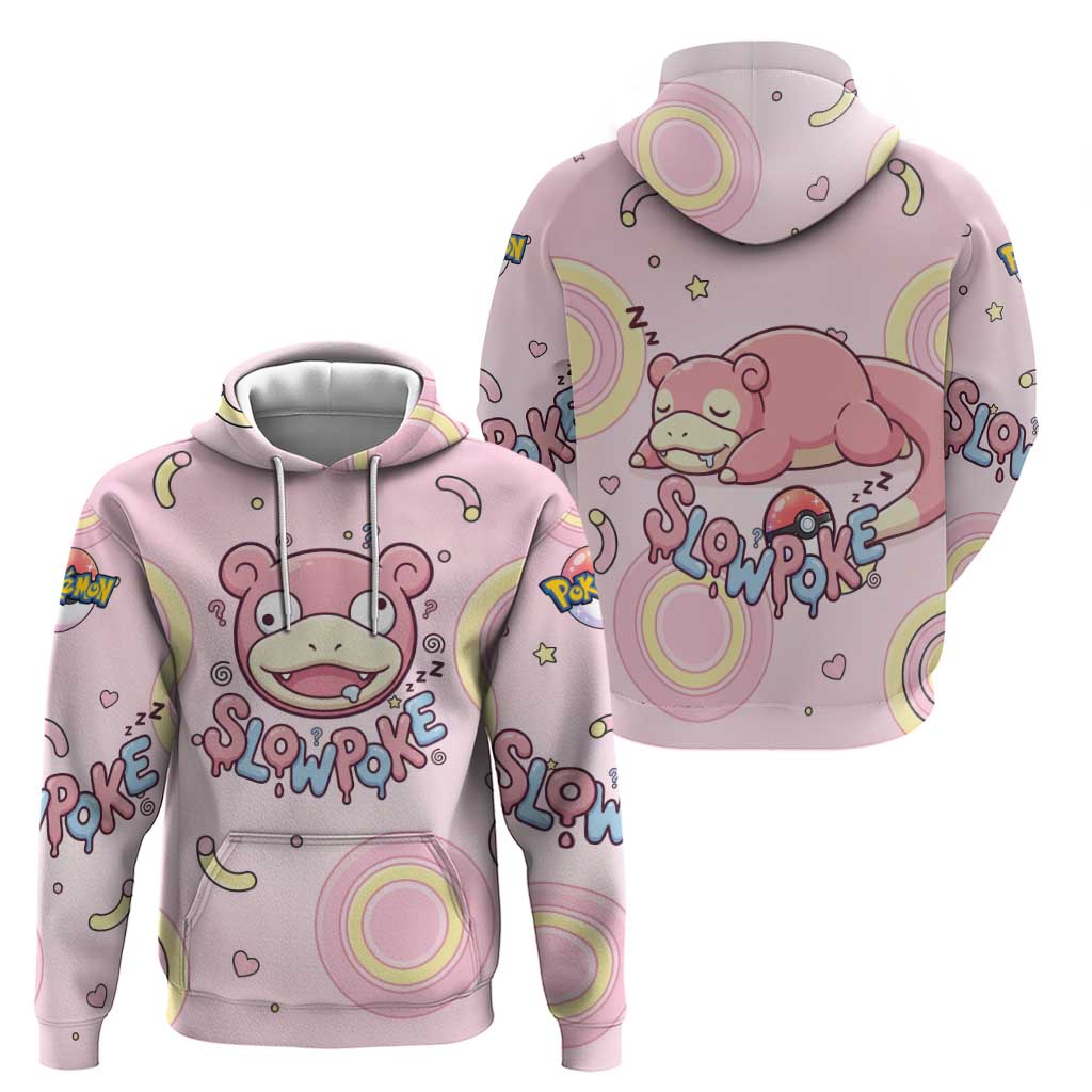 Slowpoke Hoodie Sleepy Bubblegum Daydream Art