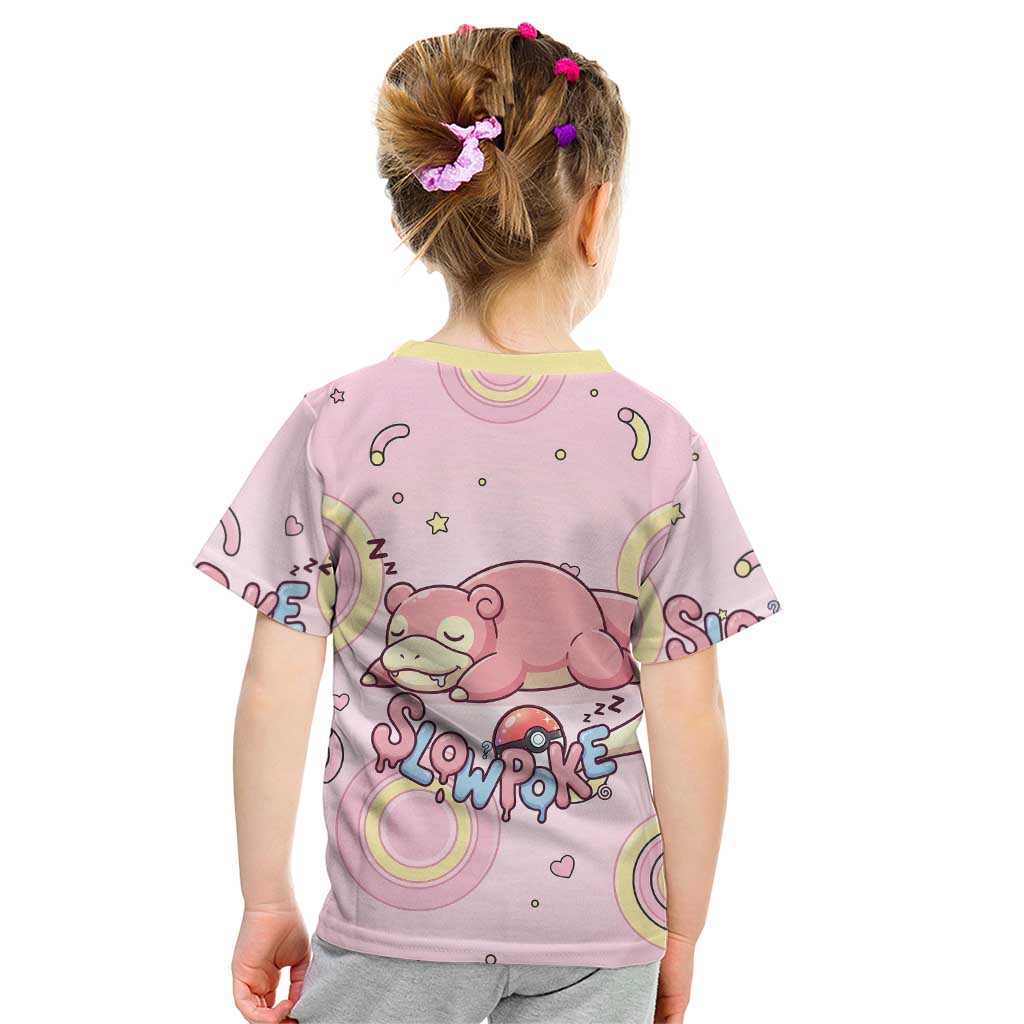 Slowpoke Kid T Shirt Sleepy Bubblegum Daydream Art
