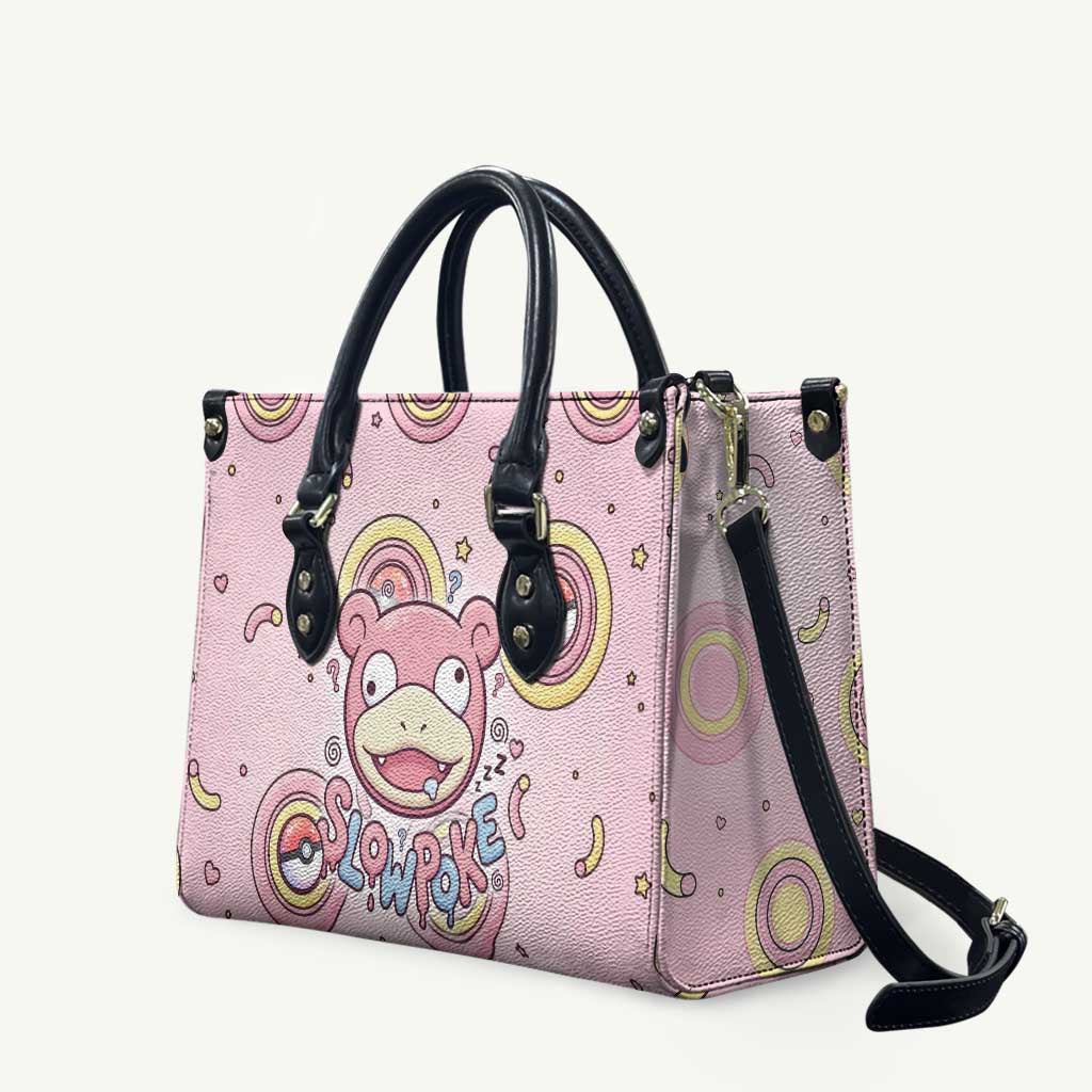 Slowpoke Leather Bag Sleepy Bubblegum Daydream Art