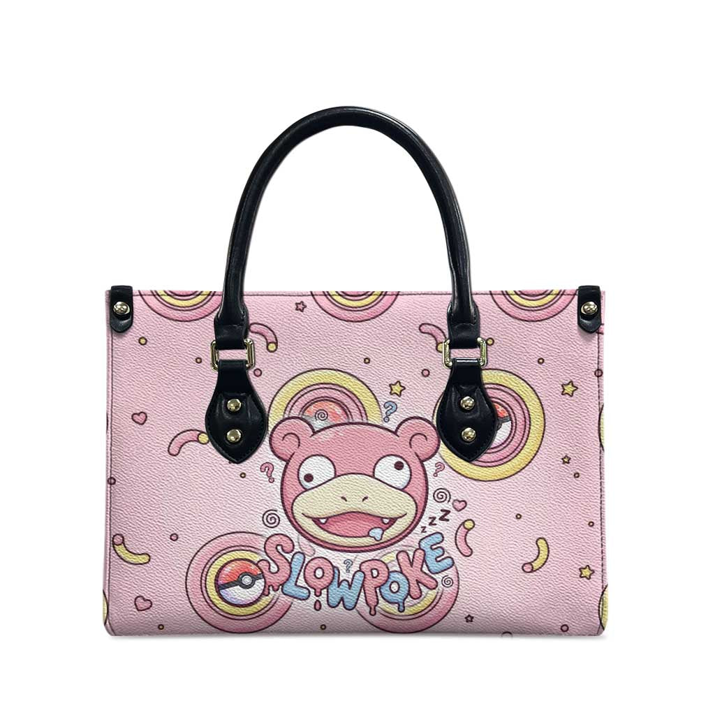 Slowpoke Leather Bag Sleepy Bubblegum Daydream Art