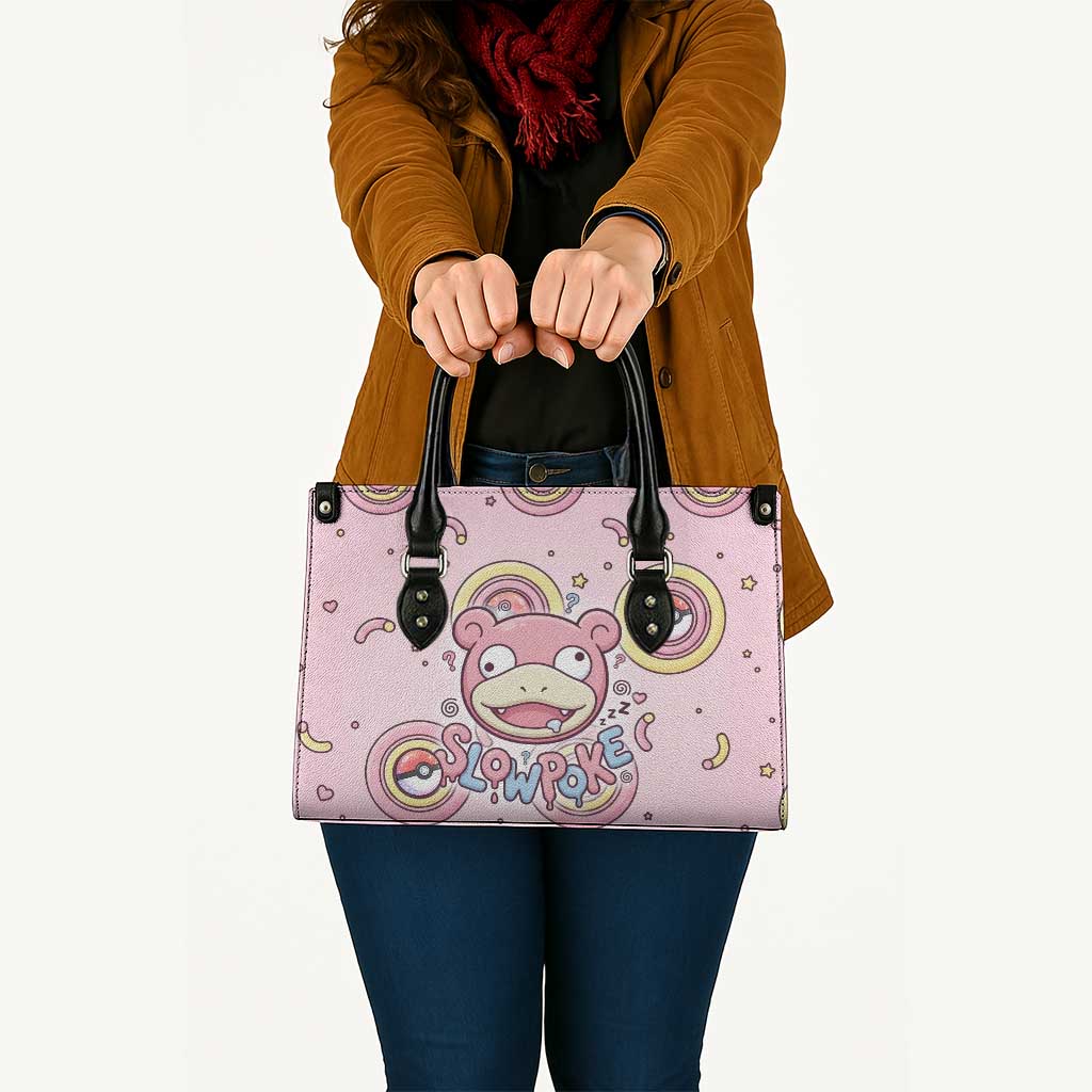Slowpoke Leather Bag Sleepy Bubblegum Daydream Art