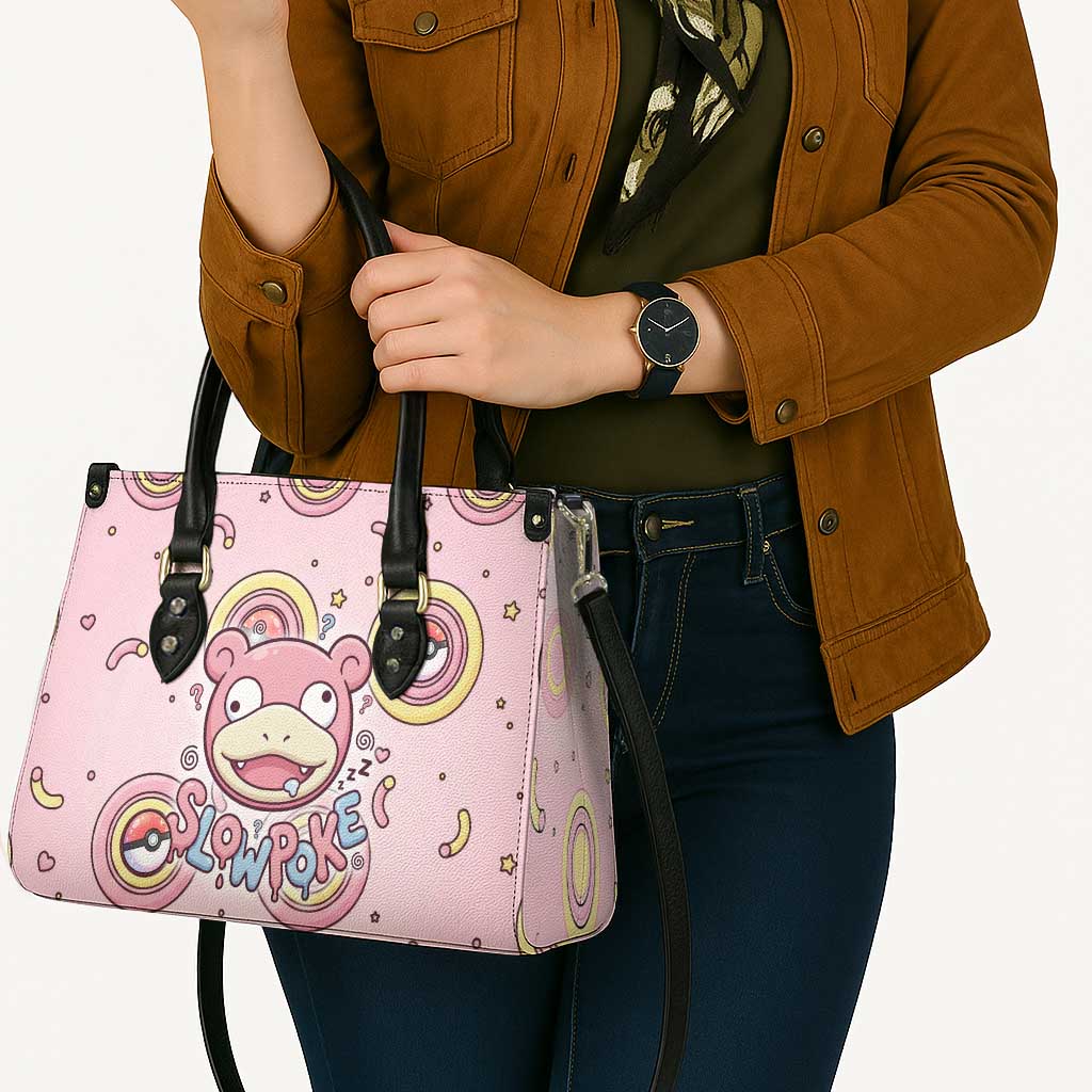 Slowpoke Leather Bag Sleepy Bubblegum Daydream Art