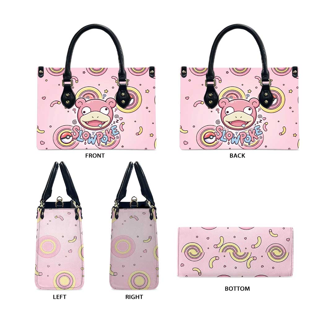 Slowpoke Leather Bag Sleepy Bubblegum Daydream Art