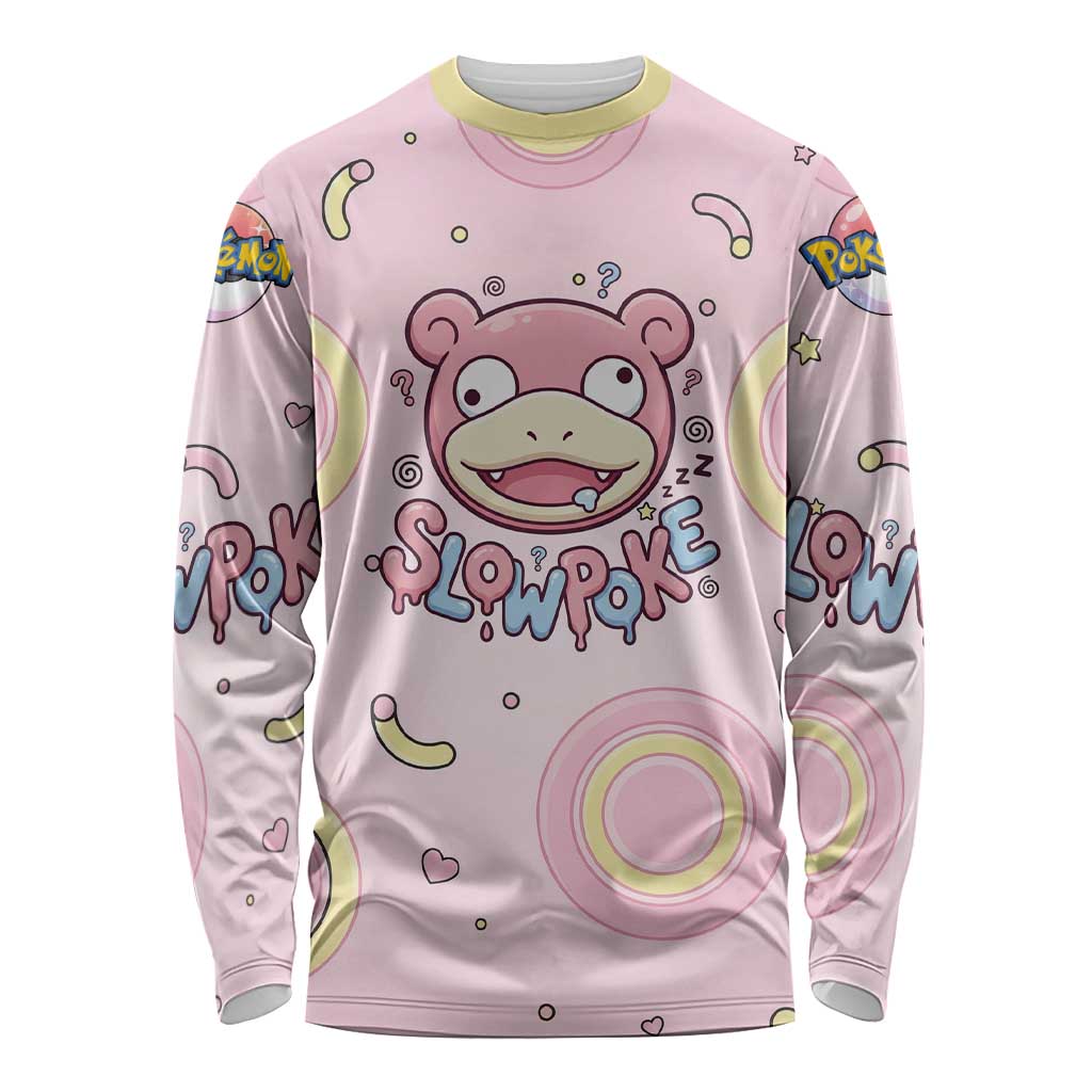 Slowpoke Long Sleeve Shirt Sleepy Bubblegum Daydream Art