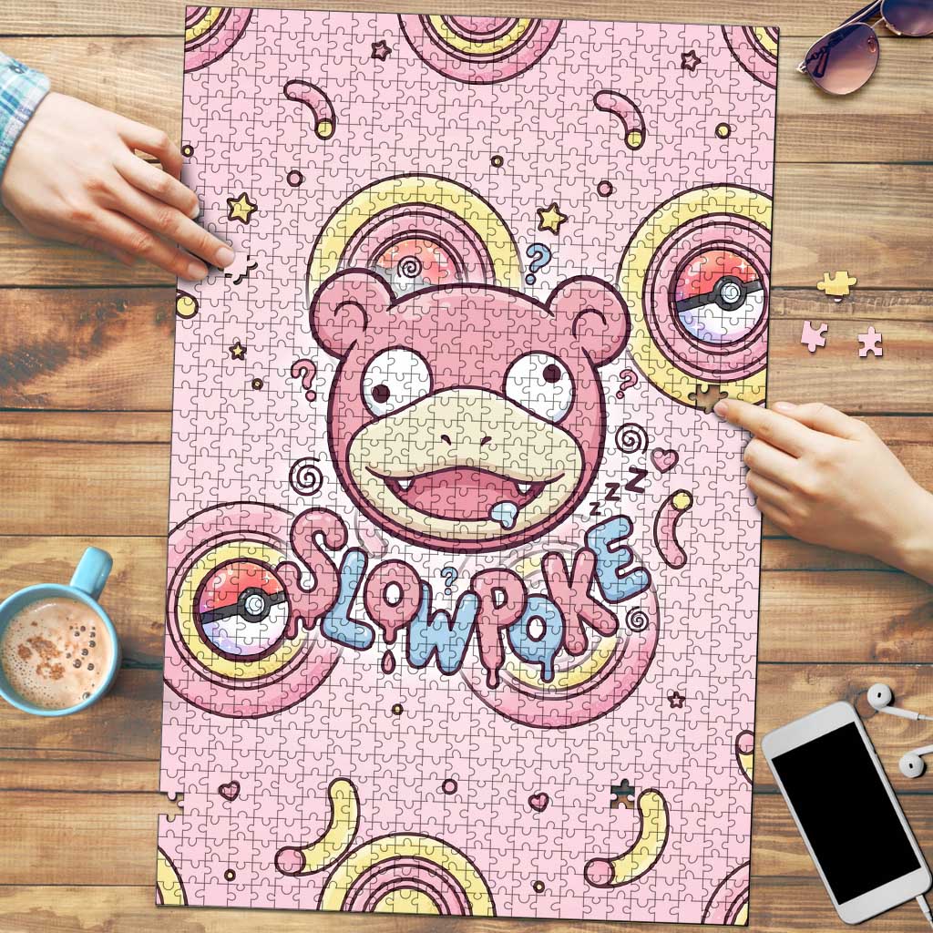 Slowpoke Puzzle Sleepy Bubblegum Daydream Art