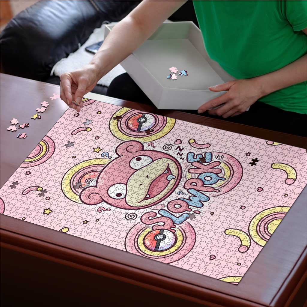 Slowpoke Puzzle Sleepy Bubblegum Daydream Art