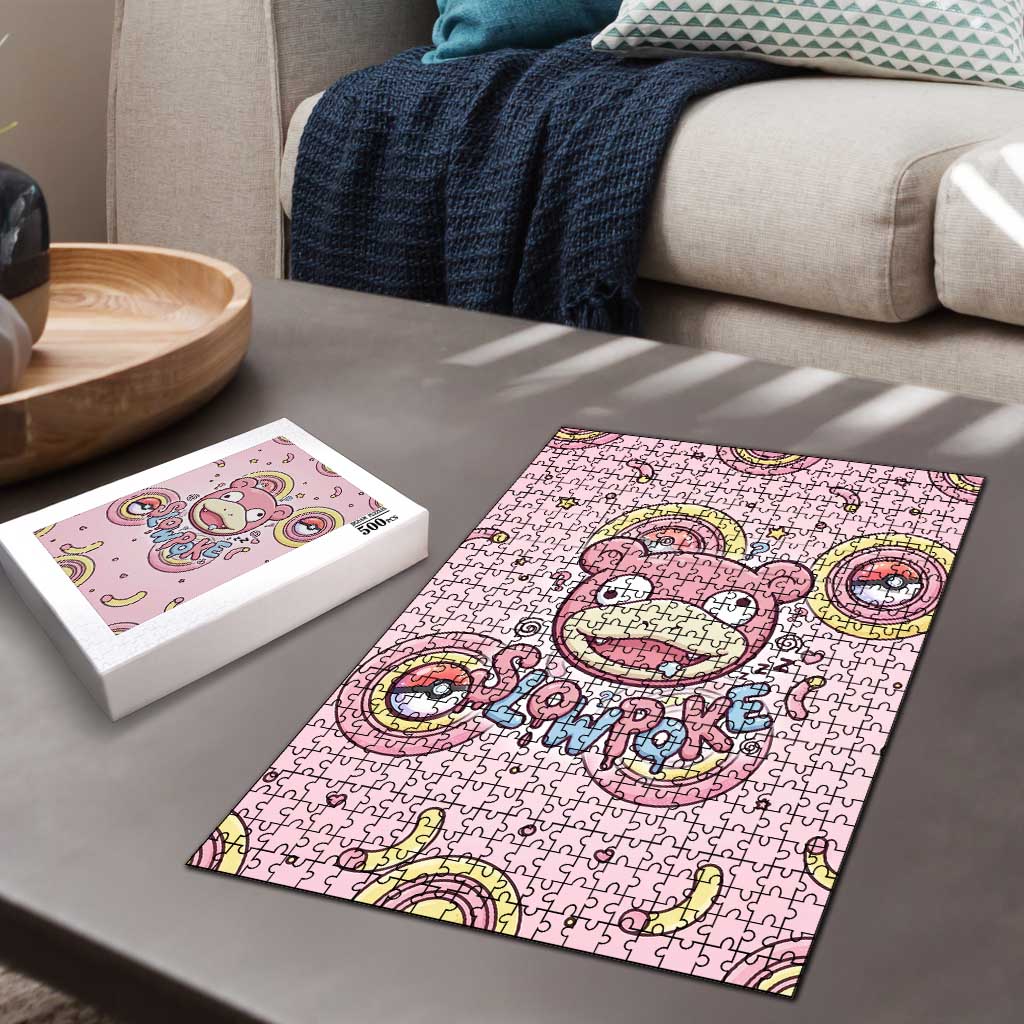 Slowpoke Puzzle Sleepy Bubblegum Daydream Art