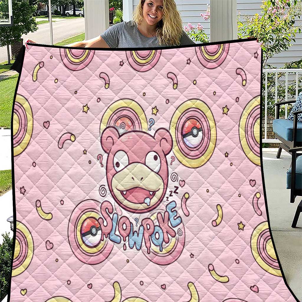 Slowpoke Quilt Sleepy Bubblegum Daydream Art