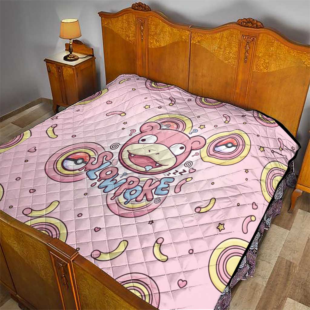 Slowpoke Quilt Sleepy Bubblegum Daydream Art