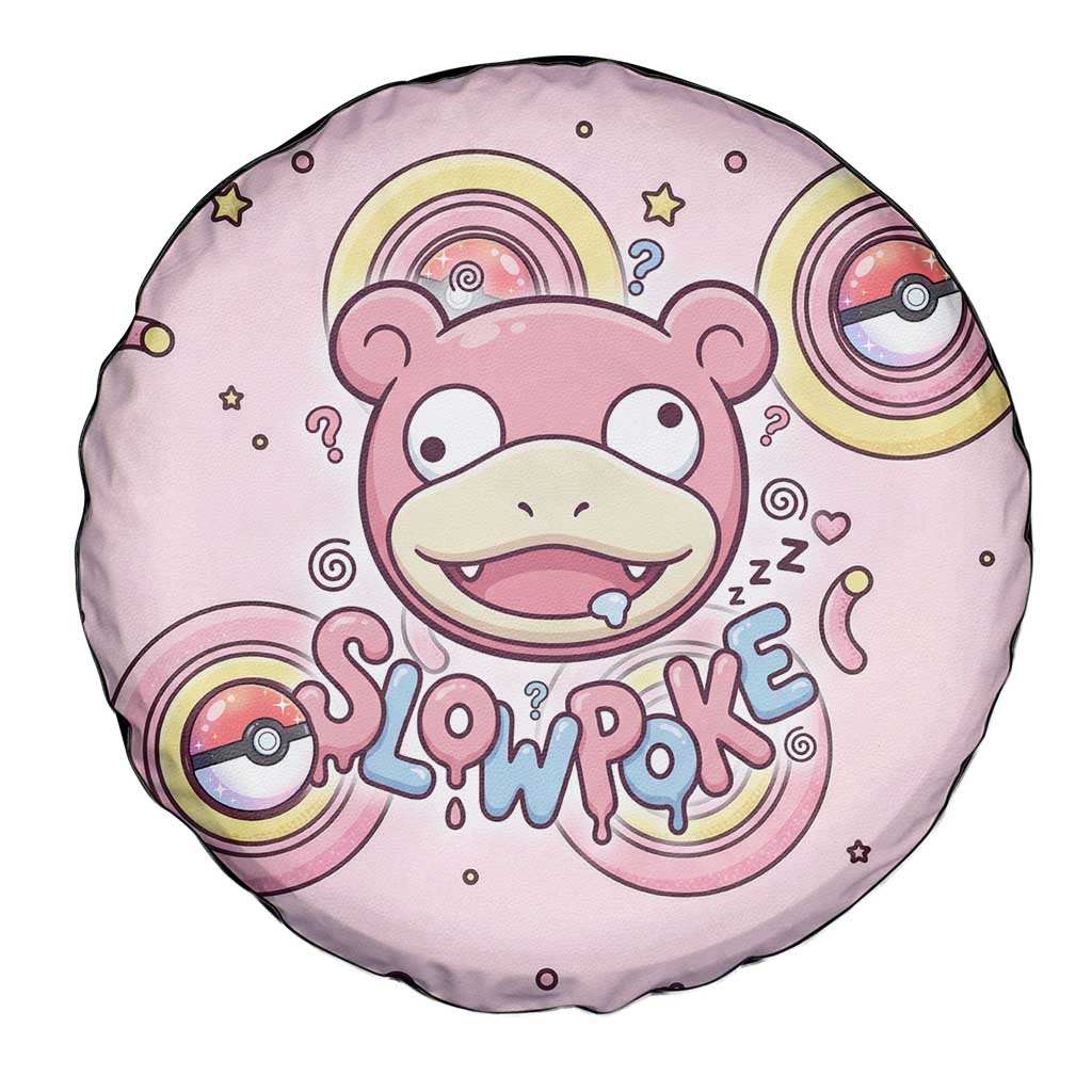 Slowpoke Spare Tire Cover Sleepy Bubblegum Daydream Art