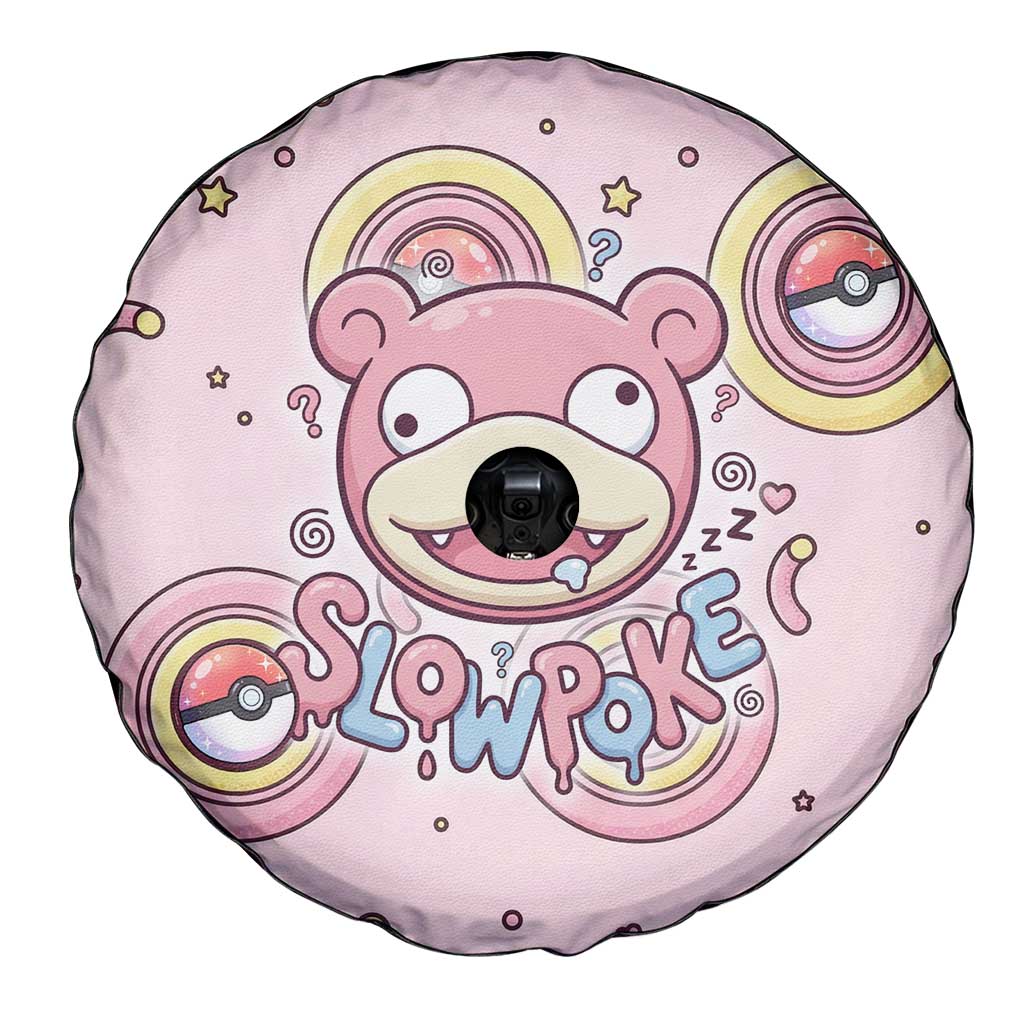 Slowpoke Spare Tire Cover Sleepy Bubblegum Daydream Art