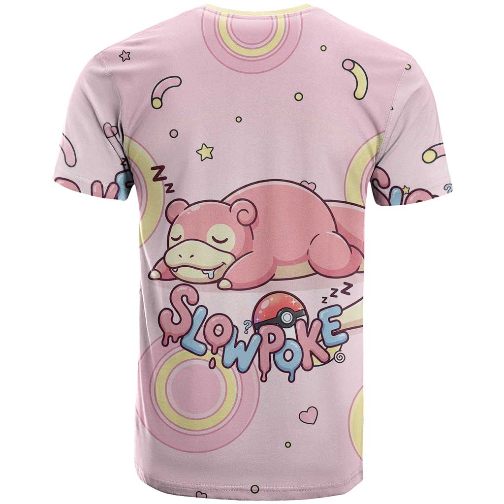 Slowpoke T Shirt Sleepy Bubblegum Daydream Art
