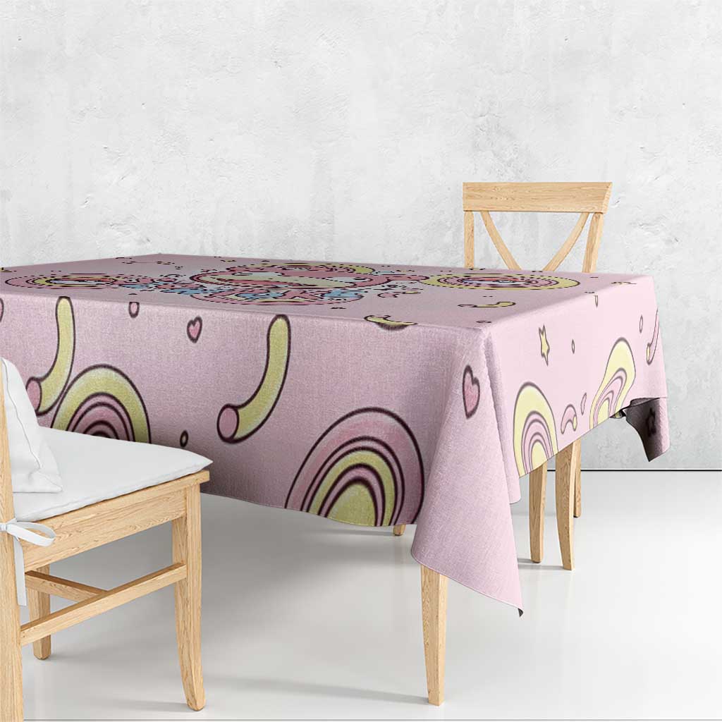 Slowpoke Tablecloth Sleepy Bubblegum Daydream Art